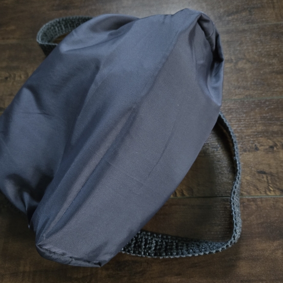 The Sak Crochet Tote Shoulder Bag Gray - Picture 8 of 8